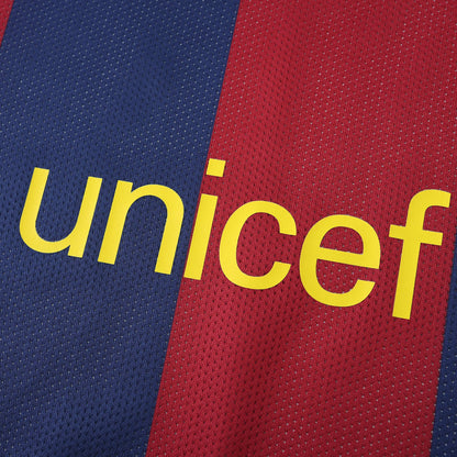 FC Barcelona 2014/15 Longsleeved Home Jersey - Retro Edition