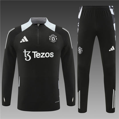 Manchester United 2024/25 Training Tracksuit (Black)