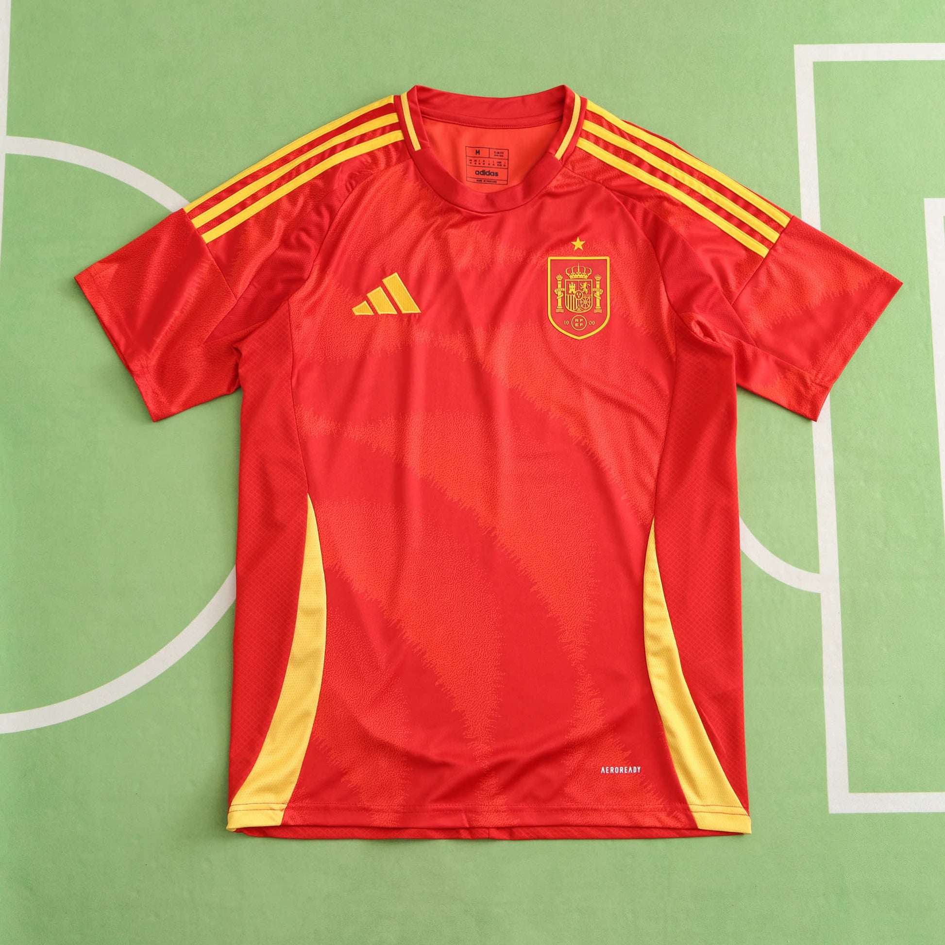 Spain 2024/25 Home Jersey - Fan Edition - The Jersey Vault