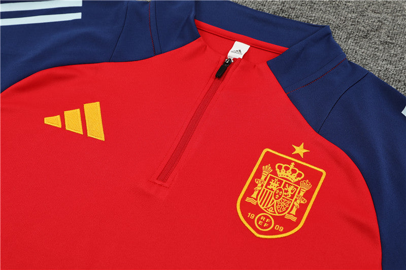 Spain 2024/25 Training Tracksuit (Red)