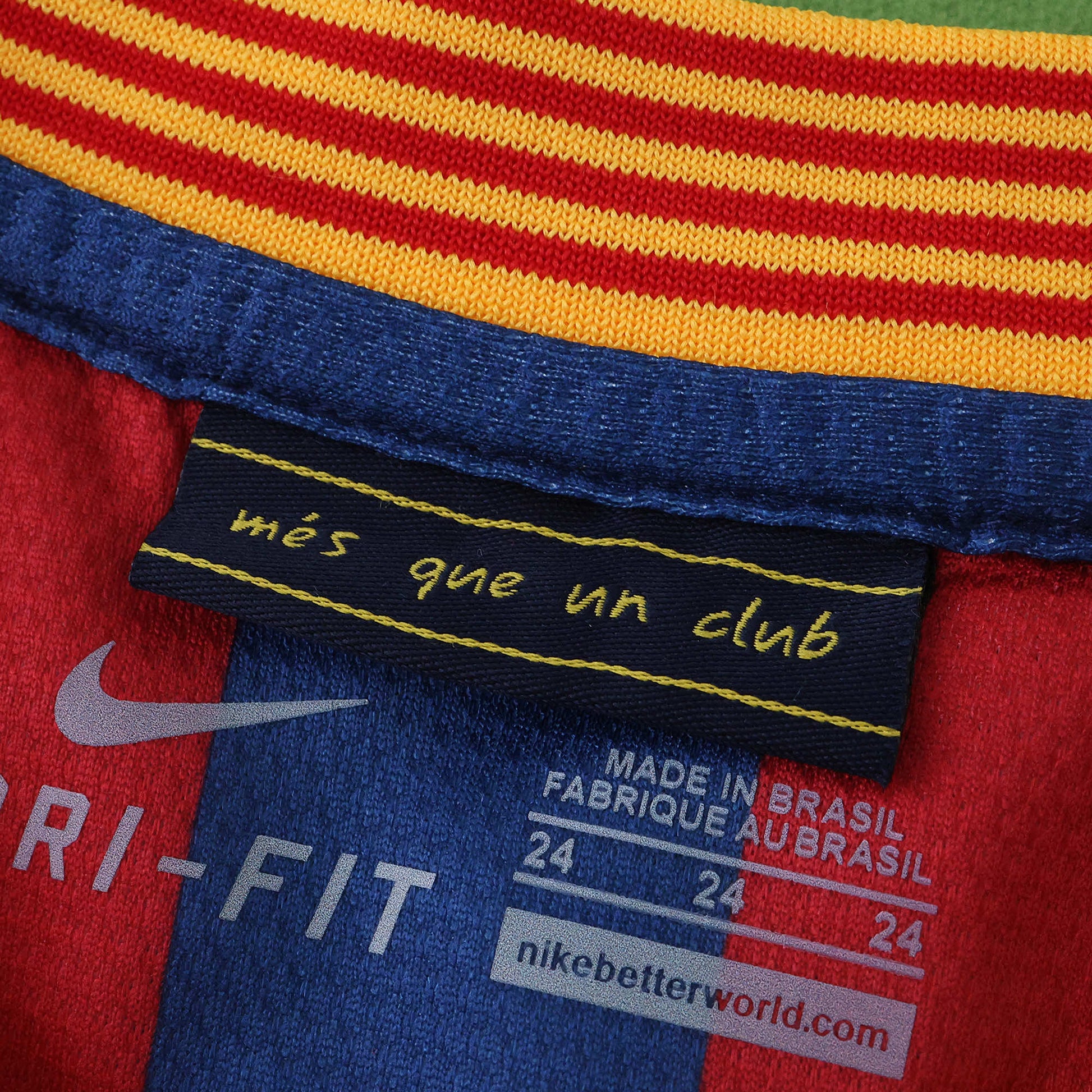 FC Barcelona 2013/14 Home Kit - Retro Edition (Kids) - The Jersey Vault