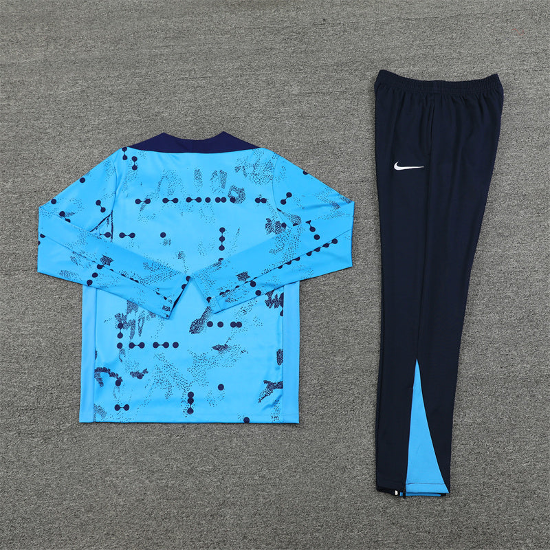 Chelsea 2024/25 Training Tracksuit (Blue Glitch)