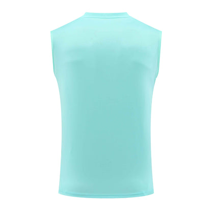 Real Madrid 2024/25 Training Vest Tracksuit (teal)