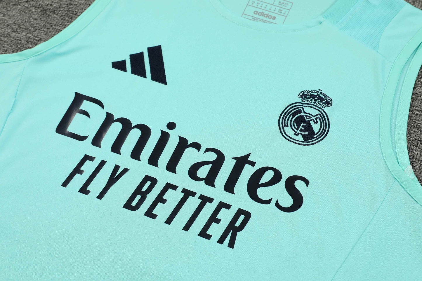 Real Madrid 2024/25 Training Vest Tracksuit (teal)