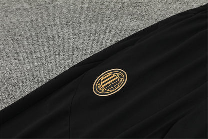 AC Milan 2024/25 Training Tracksuit ( Black)