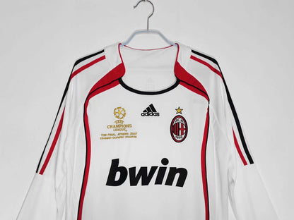 AC Milan 2006/07 Longsleeved Away Jersey - Retro Edition