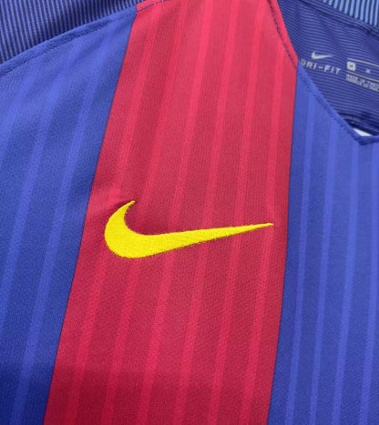 FC Barcelona 2016/17 Home Jersey - Retro Edition