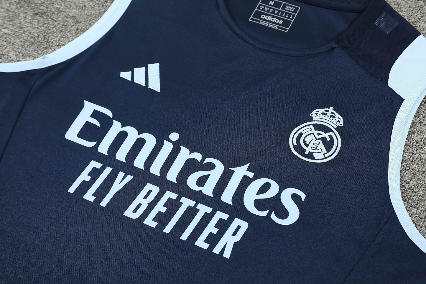 Real Madrid 2024/25 Training Vest Tracksuit (grey)