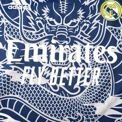 Real Madrid 2024/25 The Year of the Loong Memorial Jersey - Special Edition (Navy)