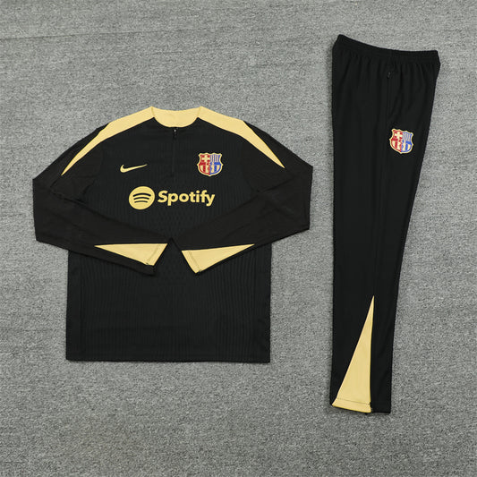 Barcelona 2024/25 Training Tracksuit (Black)