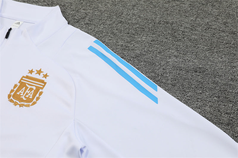 Argentina 2024/25 Training Tracksuit (White)