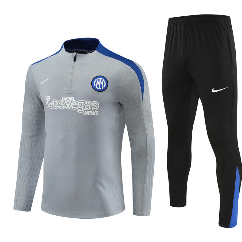 Inter Milan 2024/25 Training Tracksuit ( Grey)