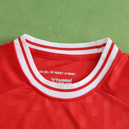 UEFA Denmark 2024/25 Home Kit - Fan Edition (Kids)