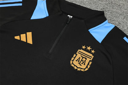 Argentina 2024/25 Training Tracksuit (Black)