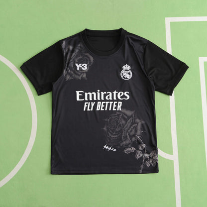Real Madrid 2024/25 Y-3 Oynx Rose Jersey - Special Edition (Kids)