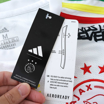 AFC Ajax 2025/26 Bob Marley Concept Jersey - Special Edition (White)