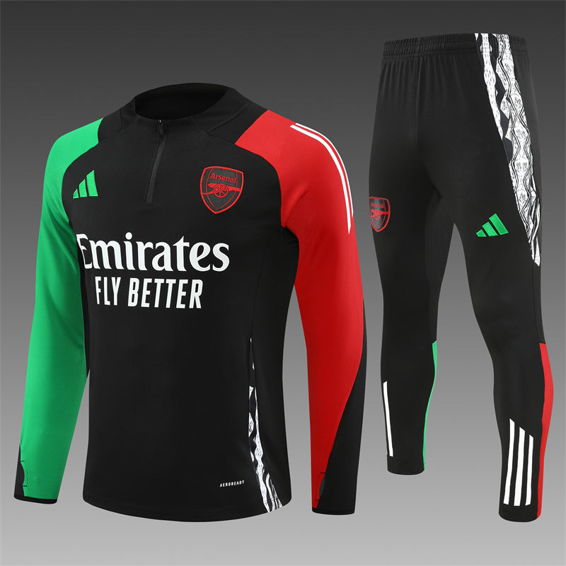 Arsenal 2024/25 Training Tracksuit (Black )