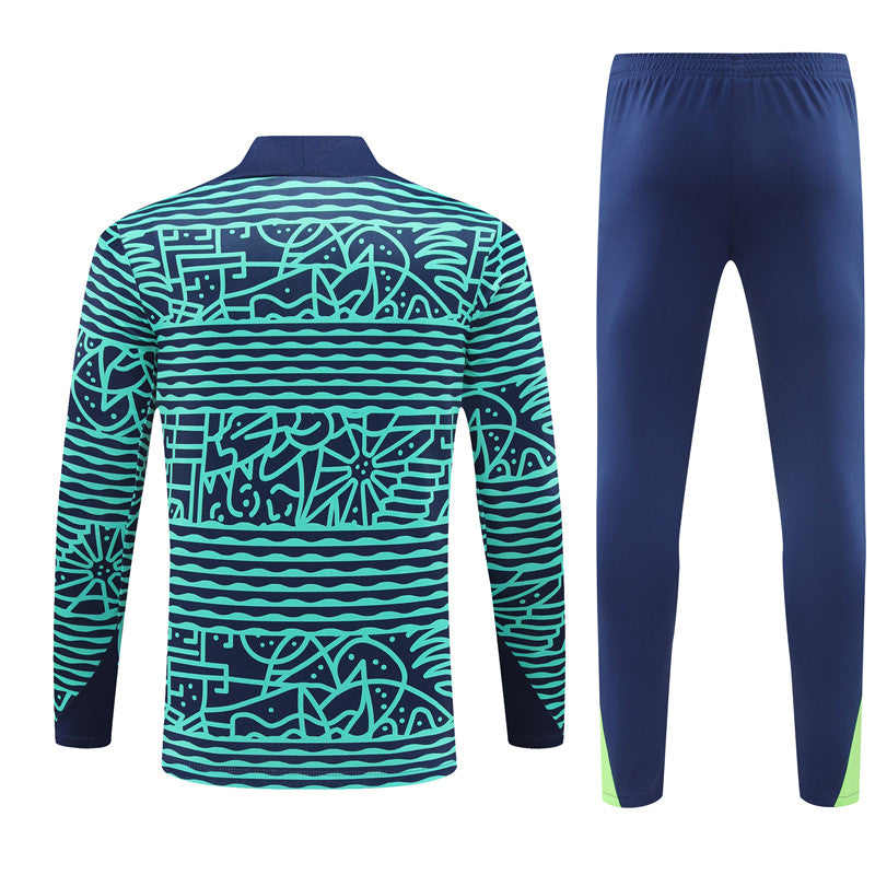 Brazil 2024/25 Training Tracksuit (Lake Blue)
