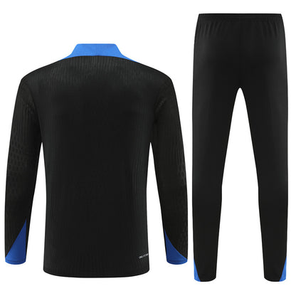 Netherlands 2024/25 Training Tracksuit (Black)