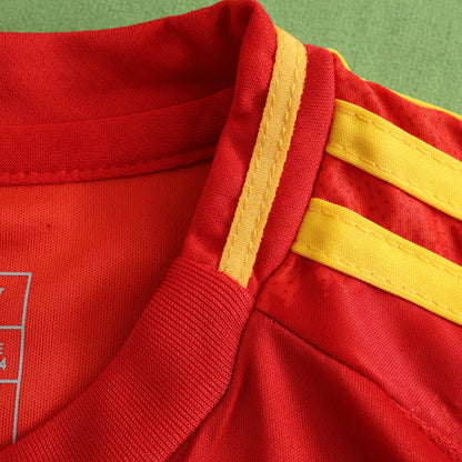 Spain 2024/25 Home Kit - Fan Edition (Kids) - The Jersey Vault