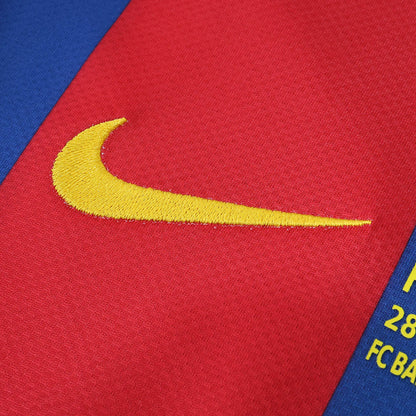 FC Barcelona 2010/11 Longsleeved Home Jersey - Retro Edition
