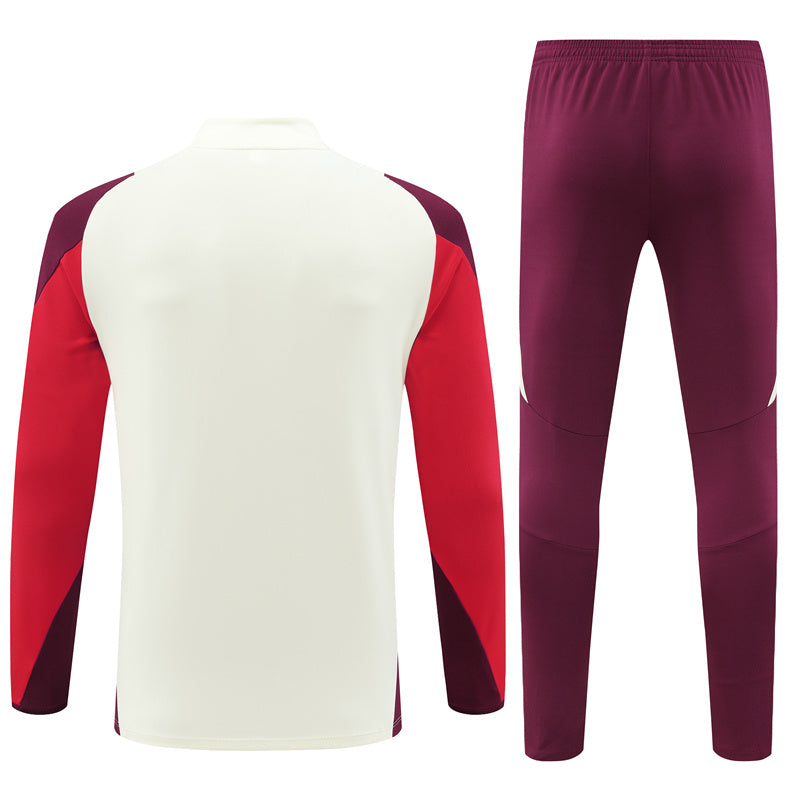 Bayern Munich 2024/25 Training Tracksuit (Cream)