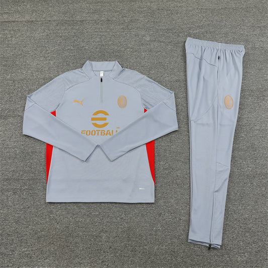 AC Milan 2024/25 Training Tracksuit ( Grey)