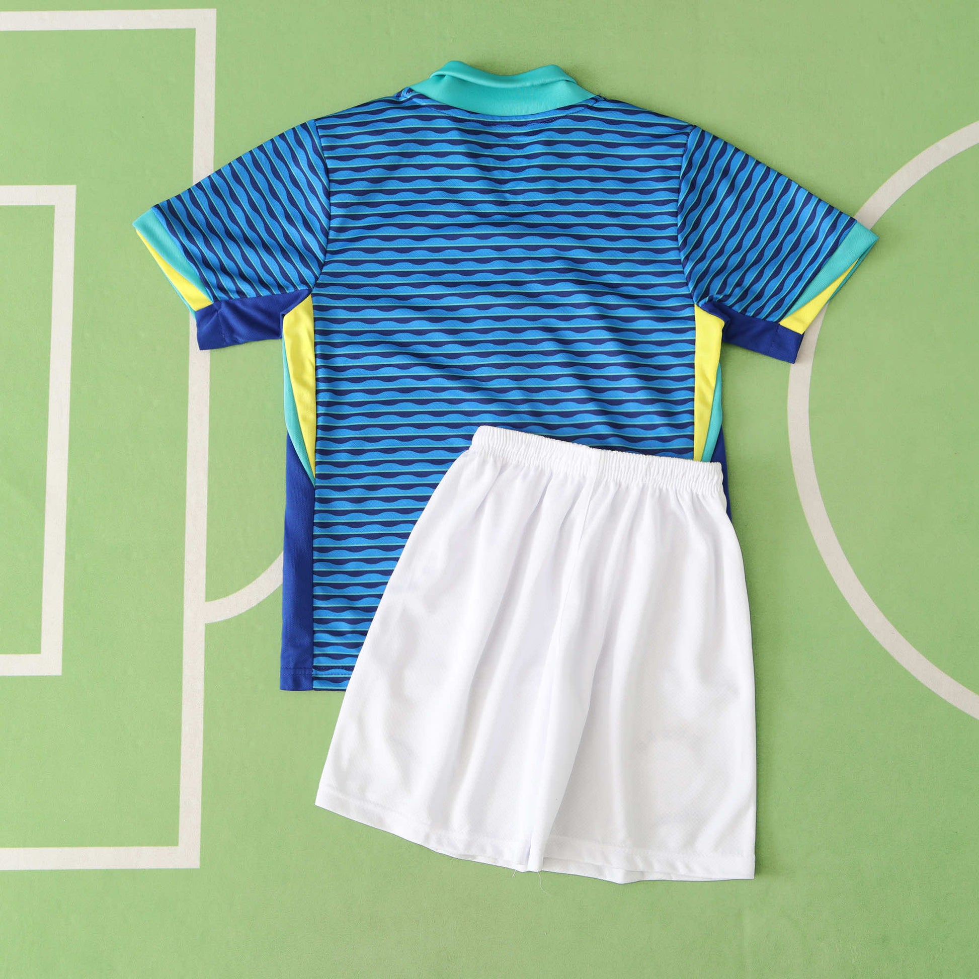 Brazil 2024/25 Away Kit - Fan Edition (Kids) - The Jersey Vault