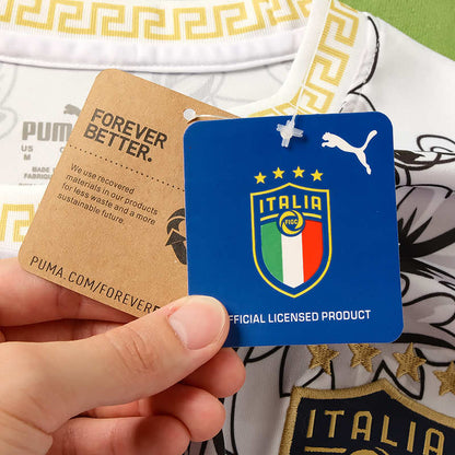 Italy 2023/24 White Versace Jersey - Special Edition