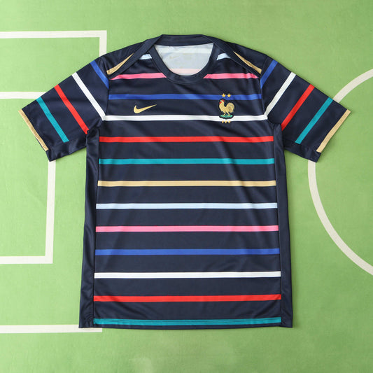 France 2023/24 Striped Training Suit - The Jersey Vault