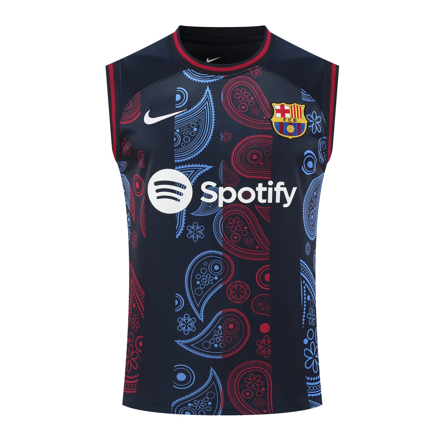 FC. Barcelona 2024/25 Training Vest Tracksuit (black 2)
