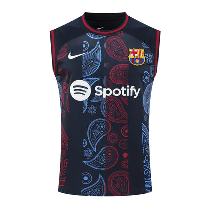 FC. Barcelona 2024/25 Training Vest Tracksuit (black 2)
