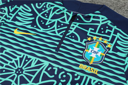 Brazil 2024/25 Training Tracksuit (Lake Blue)