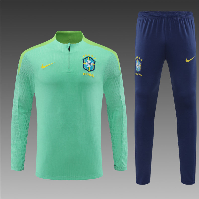 Brazil 2024/25 Training Tracksuit (Green)