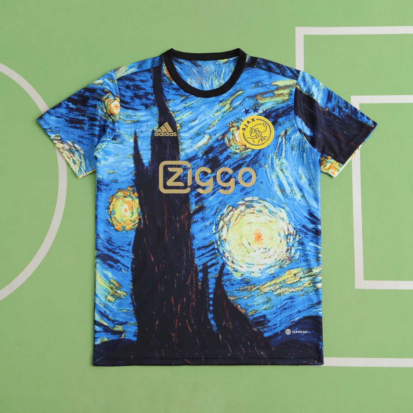 AFC Ajax 2023/24 Van Gogh Starry Night Concept Jersey - Special Edition