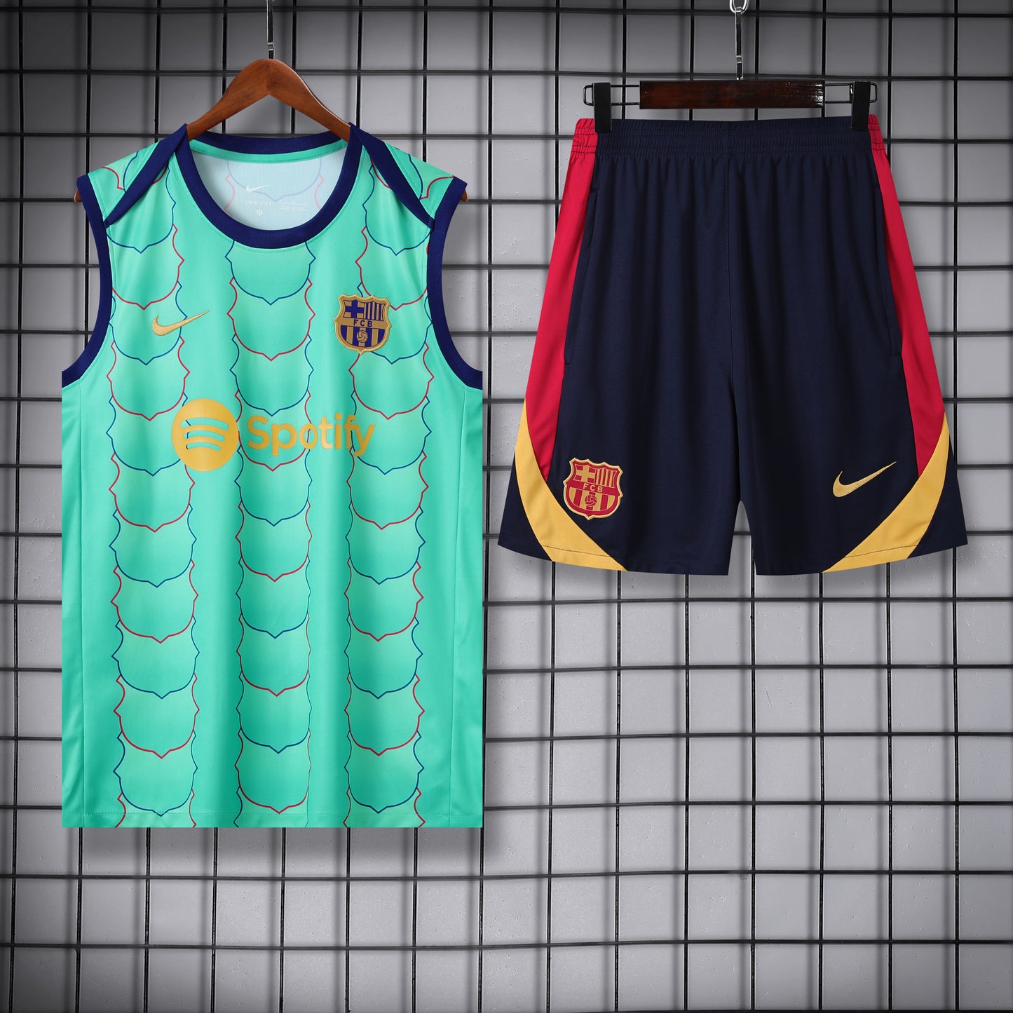 FC. Barcelona 2024/25 Training Vest Tracksuit (green)