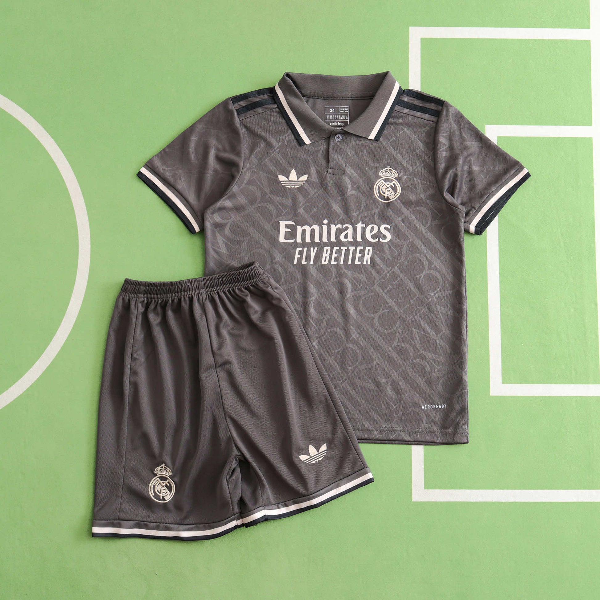Real Madrid 2024/25 Third Kit - Fan Edition (Kids) - The Jersey Vault