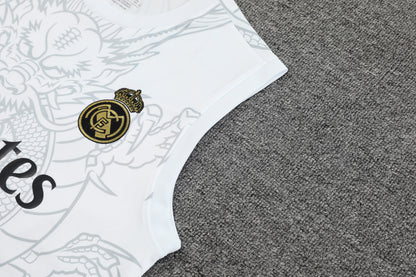 Real Madrid 2024/25 Training Vest Tracksuit (white 3)