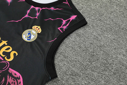 Real Madrid 2024/25 Training Vest Tracksuit (pink panther)