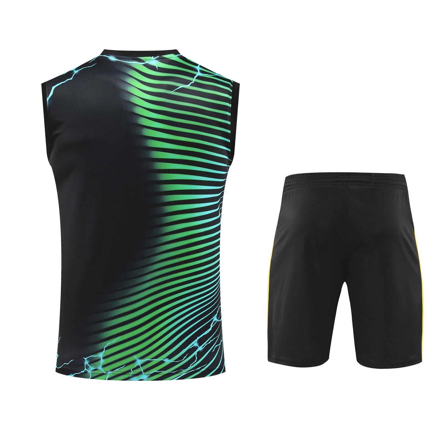 Real Madrid 2024/25 Training Vest Tracksuit (green panther)