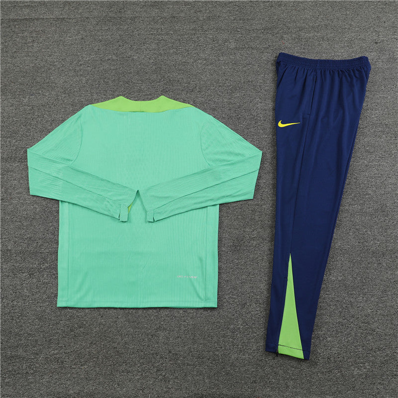 Brazil 2024/25 Training Tracksuit (Green)