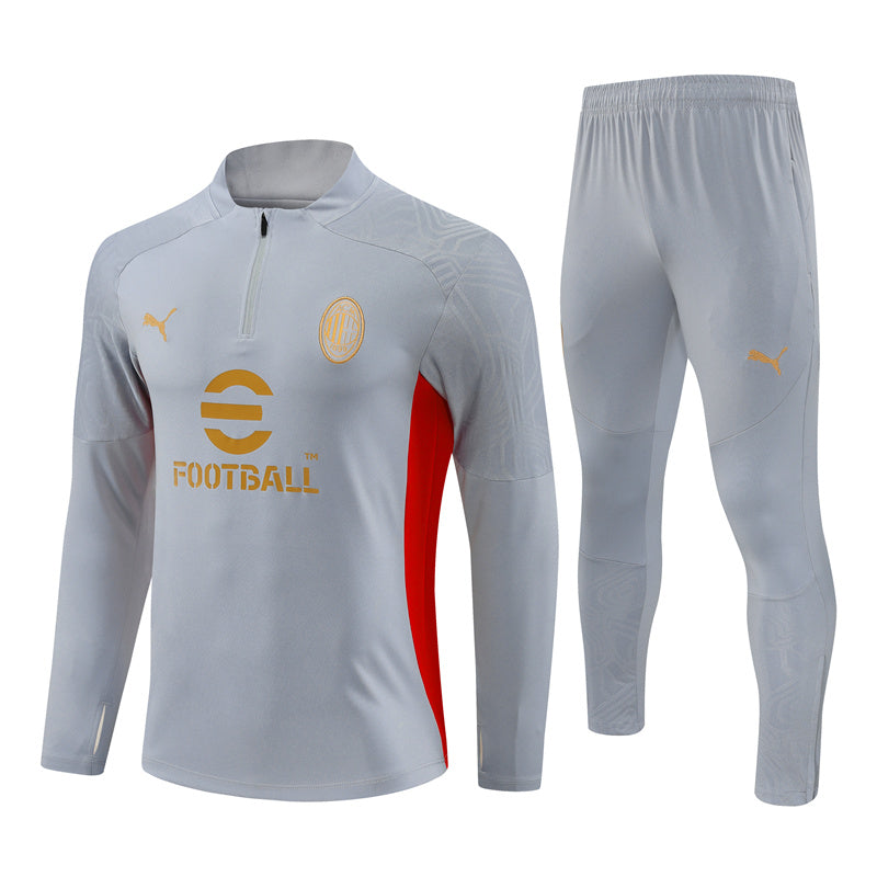 AC Milan 2024/25 Training Tracksuit ( Grey)