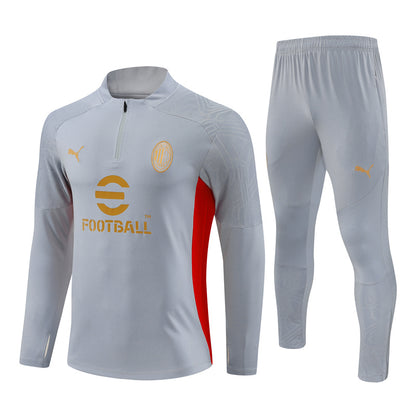 AC Milan 2024/25 Training Tracksuit ( Grey)