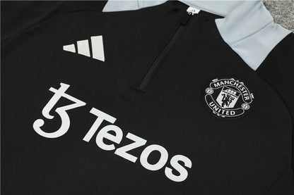 Manchester United 2024/25 Training Tracksuit (Black)