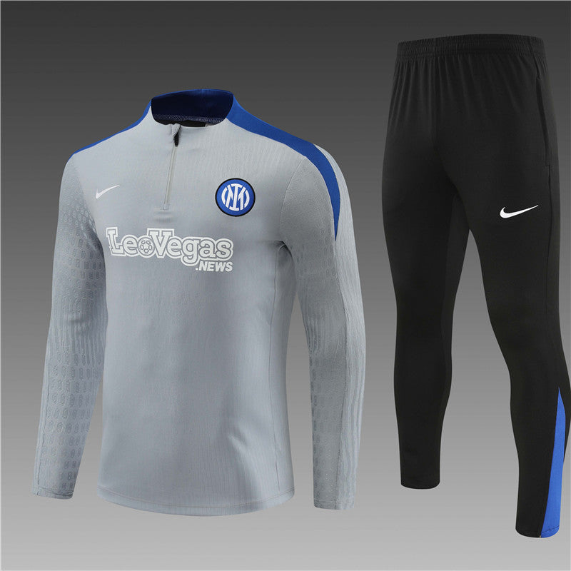 Inter Milan 2024/25 Training Tracksuit ( Grey)