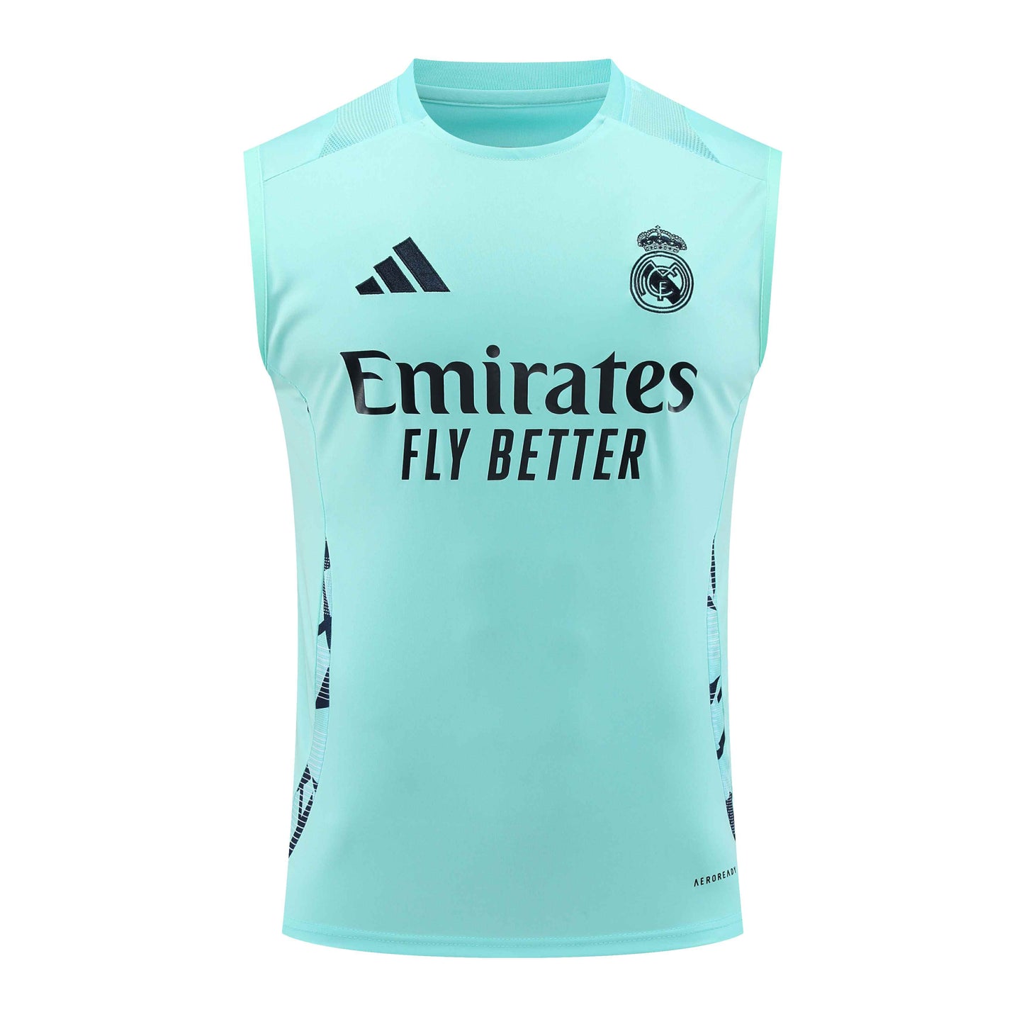 Real Madrid 2024/25 Training Vest Tracksuit (teal)