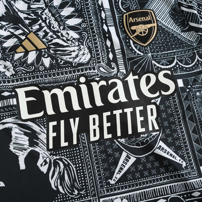 Arsenal 2024/25 Black Special Jersey - Fan Edition