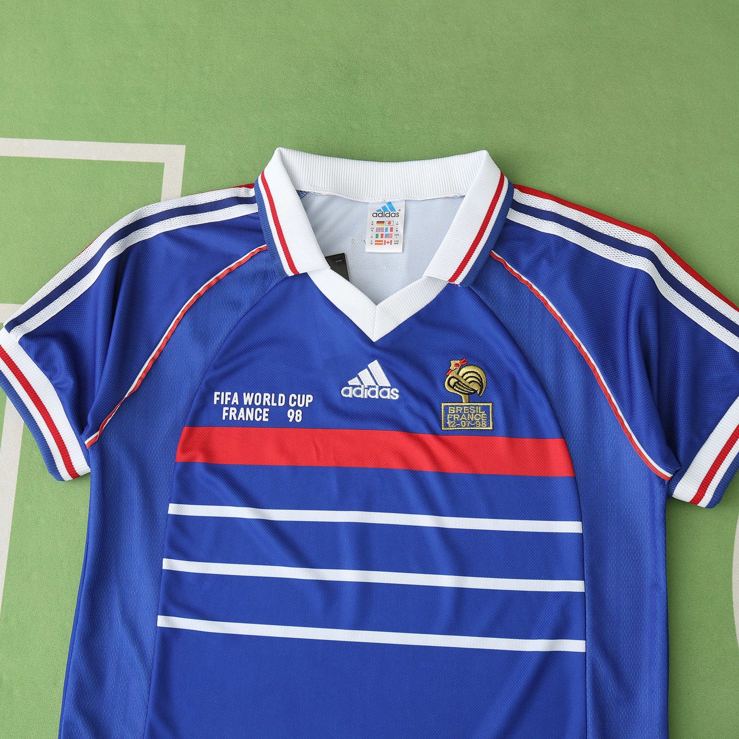 France 1998/99 Home Jersey - Retro Edition - The Jersey Vault