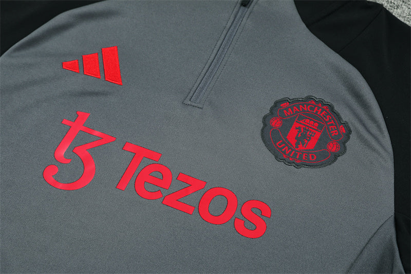 Manchester United 2024/25 Training Tracksuit (Grey)