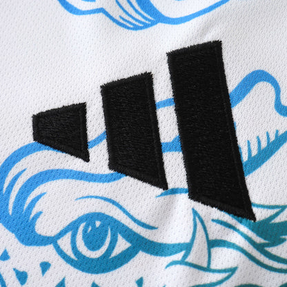 Real Madrid 2024/25 Rainbow Dragon Jersey - Special Edition (White)